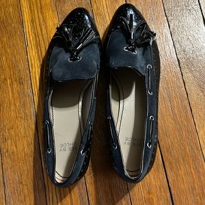 Blue and black flats See by Chloe